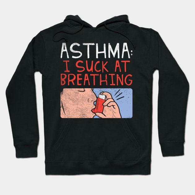 Funny Asthma Awareness Hoodie by maxdax